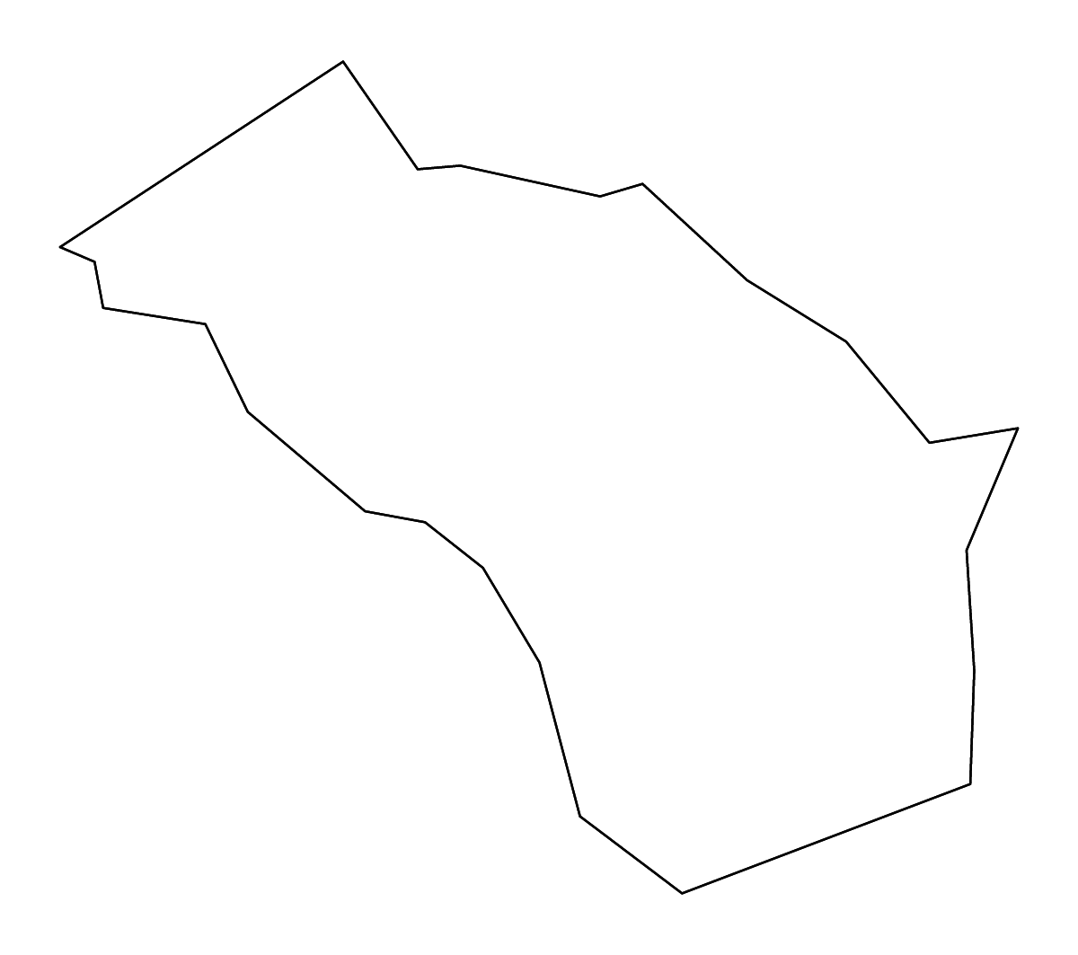 Mapa de contorno de Oconee, Georgia con ríos.