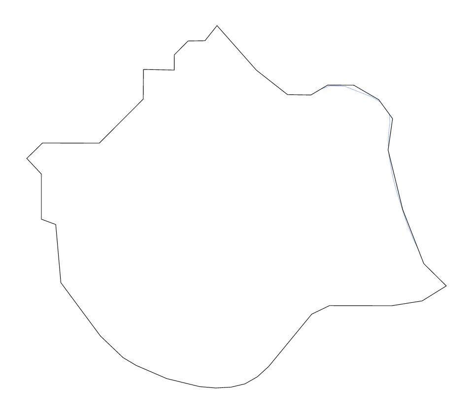 Pierce outline map preview