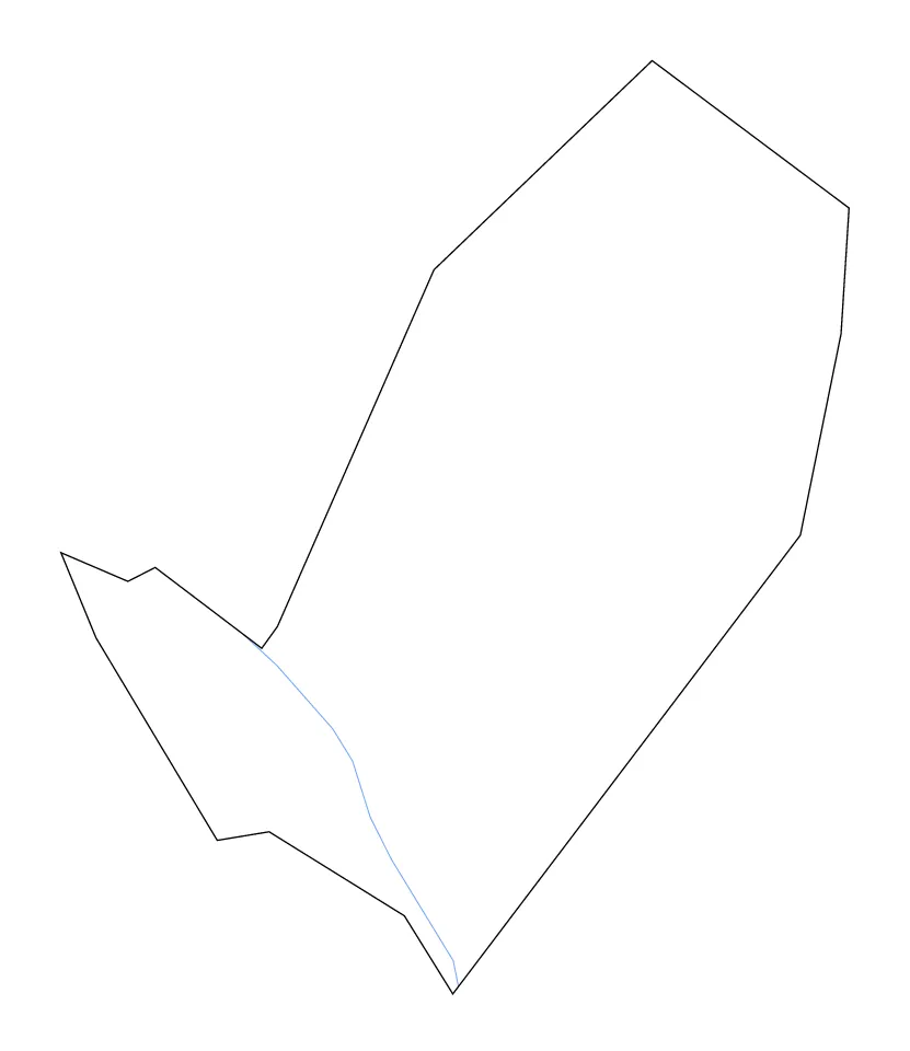 Rockdale outline map preview