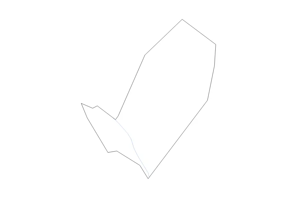 Carte de Rockdale, Georgia de type contour et rivières pour Amérique du Nord, montrant contour et rivières avec des limites nettes.