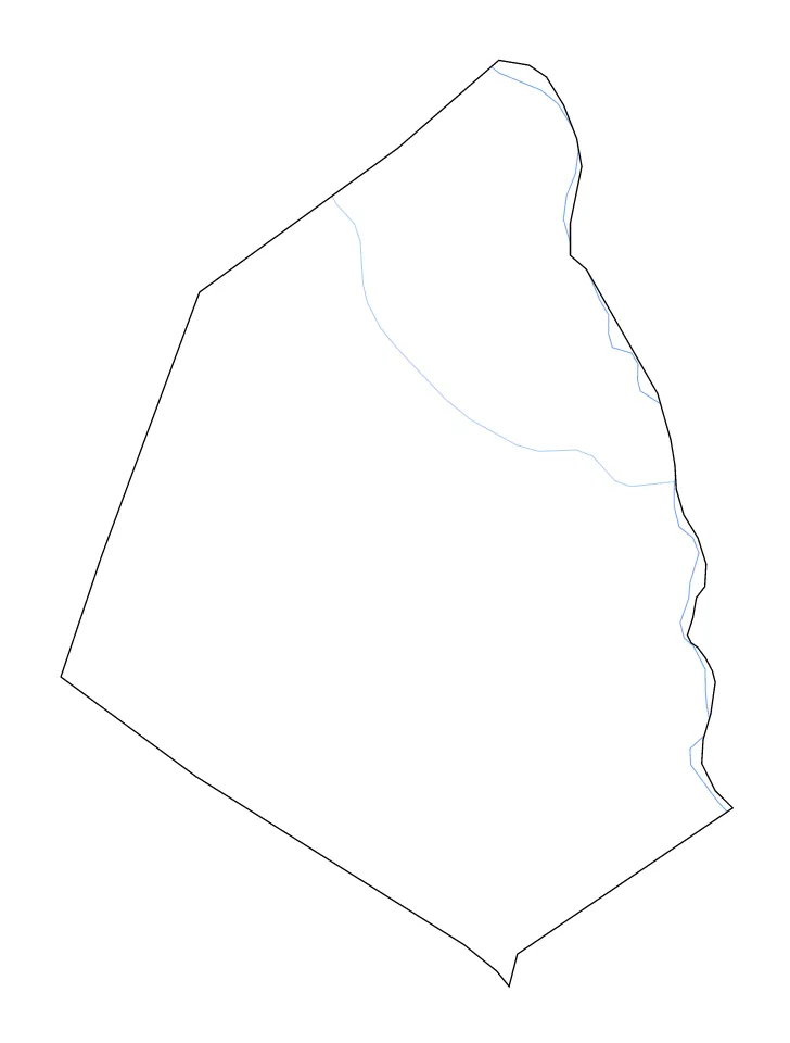 Screven outline map preview