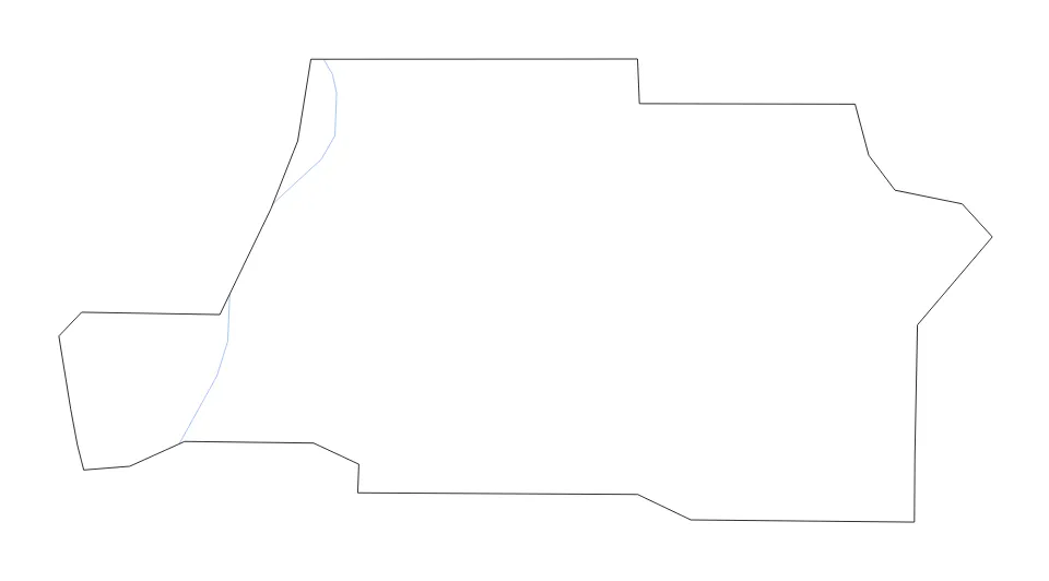 Spalding outline map preview