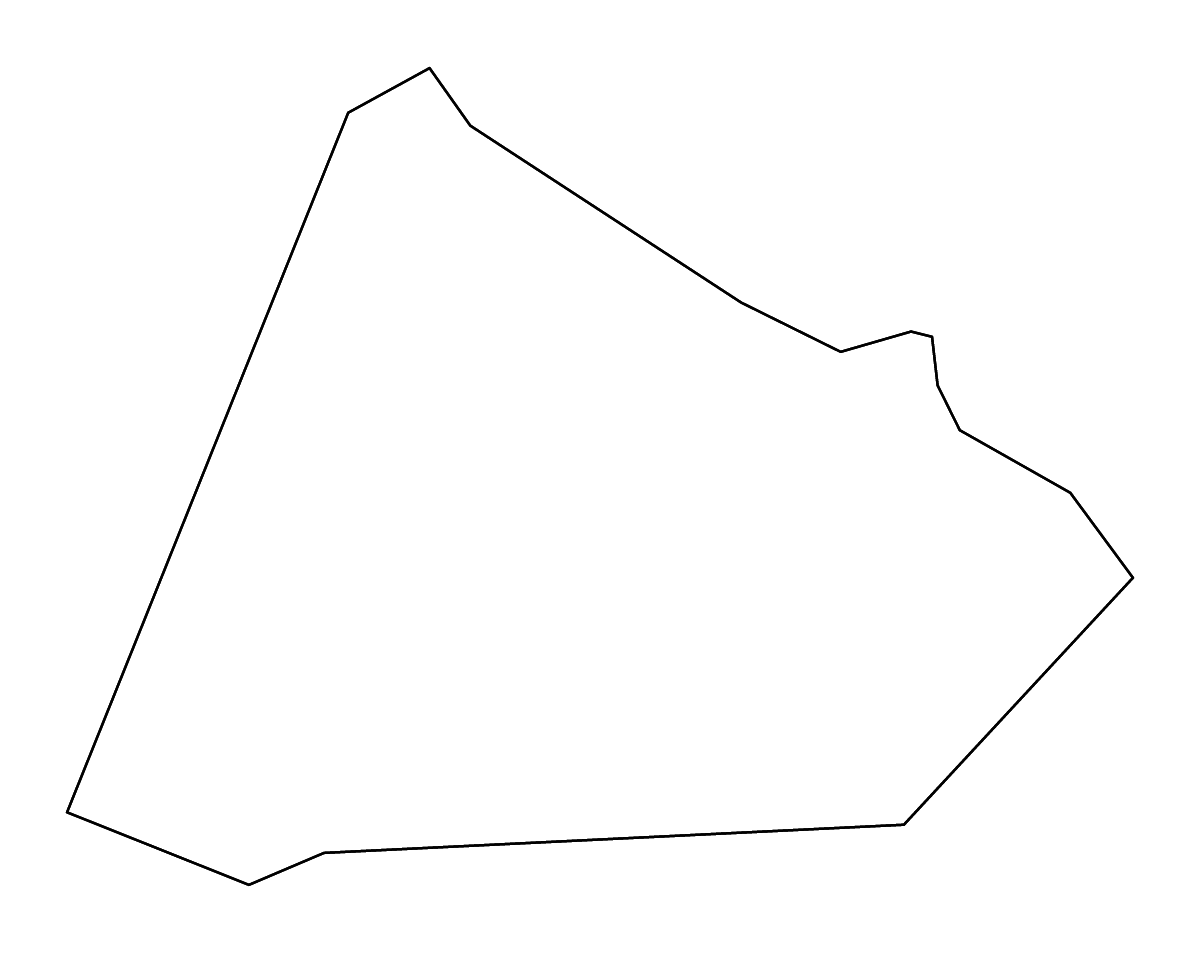 Mapa de contorno de Stephens, Georgia con ríos.