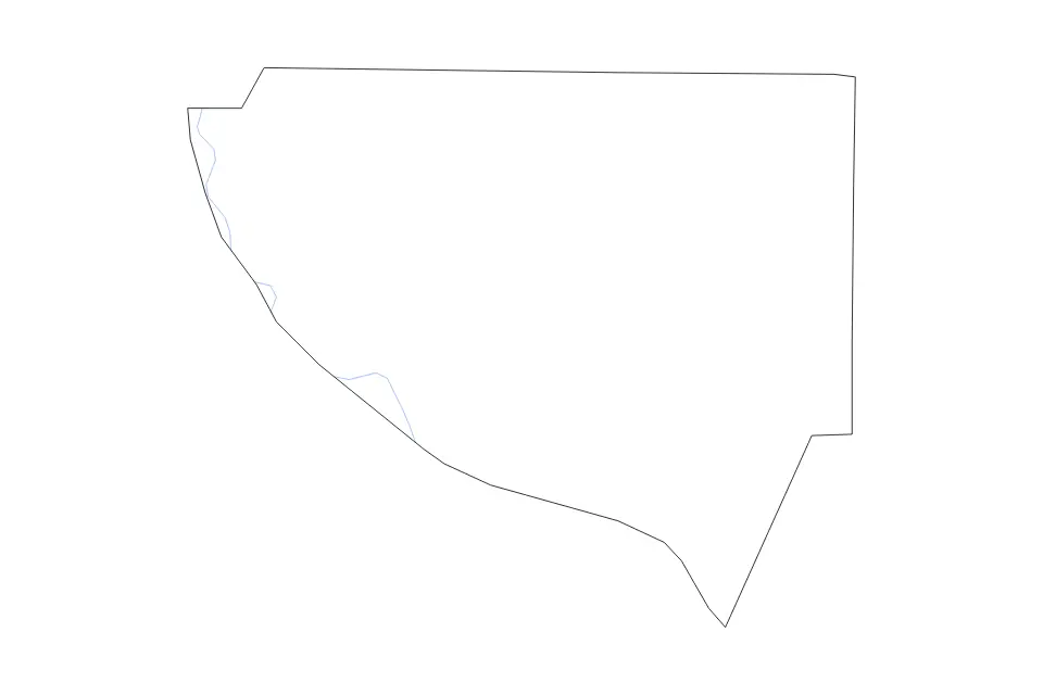 Carte de Upson, Georgia de type contour et rivières pour Amérique du Nord, montrant contour et rivières avec des limites nettes.