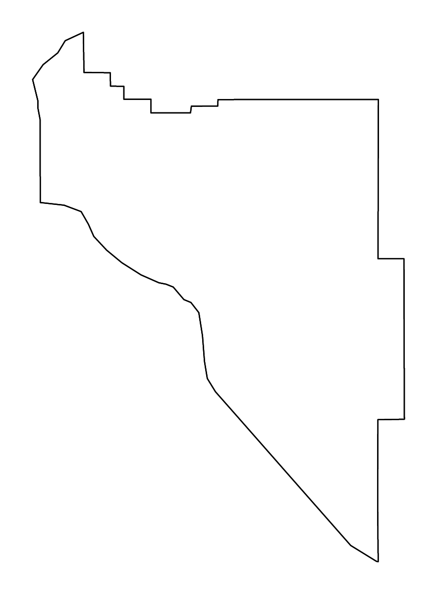 Mapa de contorno de Canyon, Idaho con ríos.