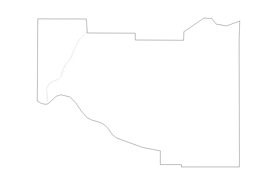 Carte de Madison, Idaho de type contour et rivières pour Amérique du Nord, montrant contour et rivières avec des limites nettes.