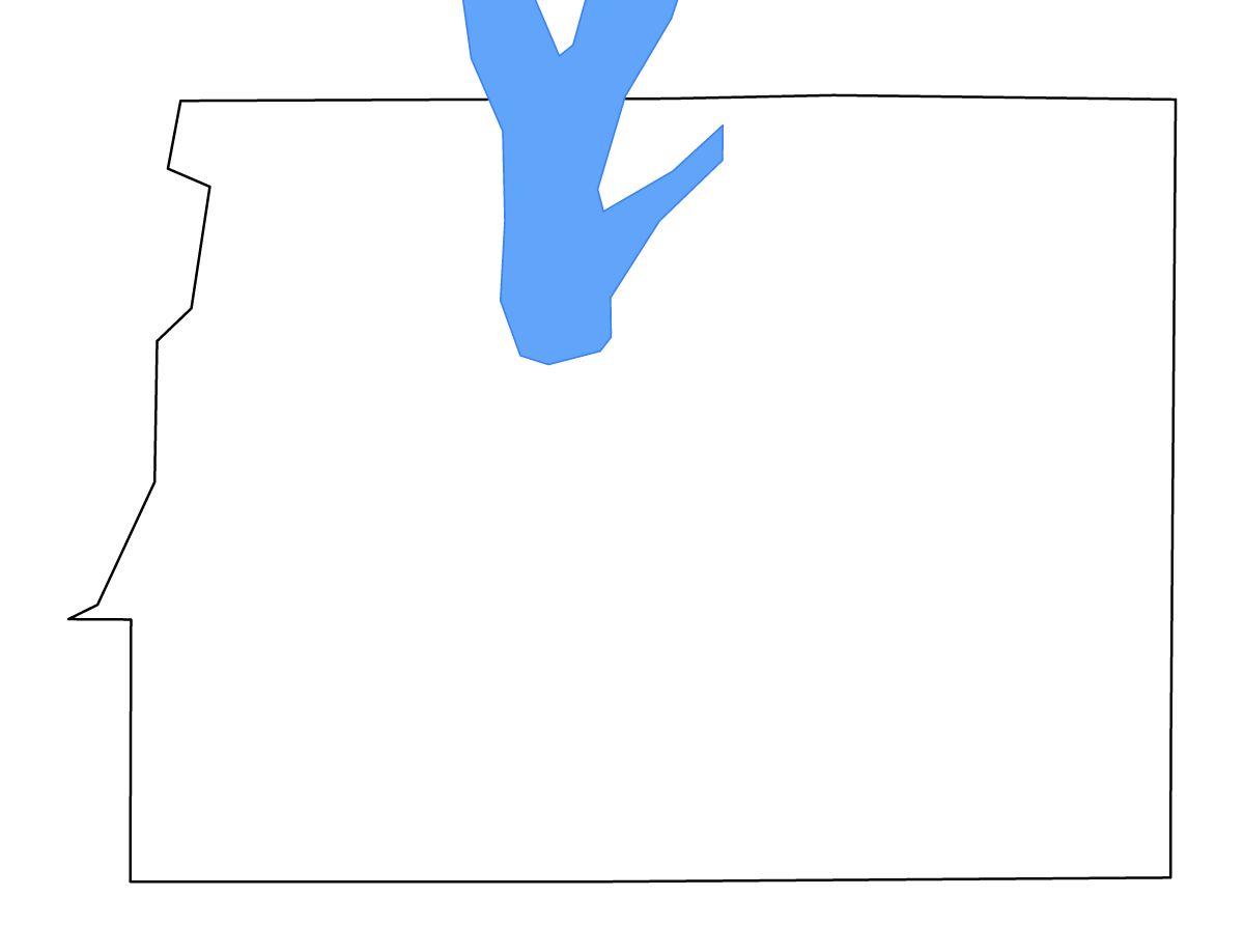Mapa de contorno de Franklin, Illinois con lagos y ríos.