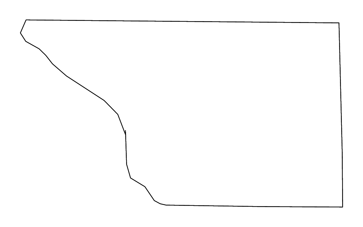 Mapa de contorno de Jo Daviess, Illinois con ríos.