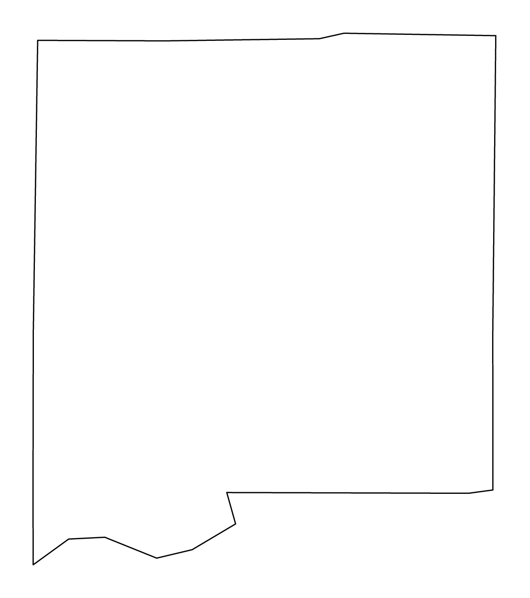 Mapa de contorno de Johnson, Illinois.