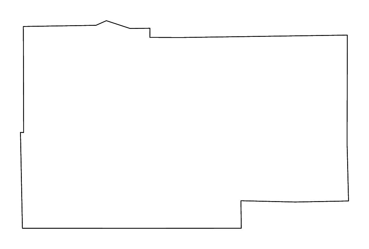 Mapa de contorno de Lee, Illinois con ríos.