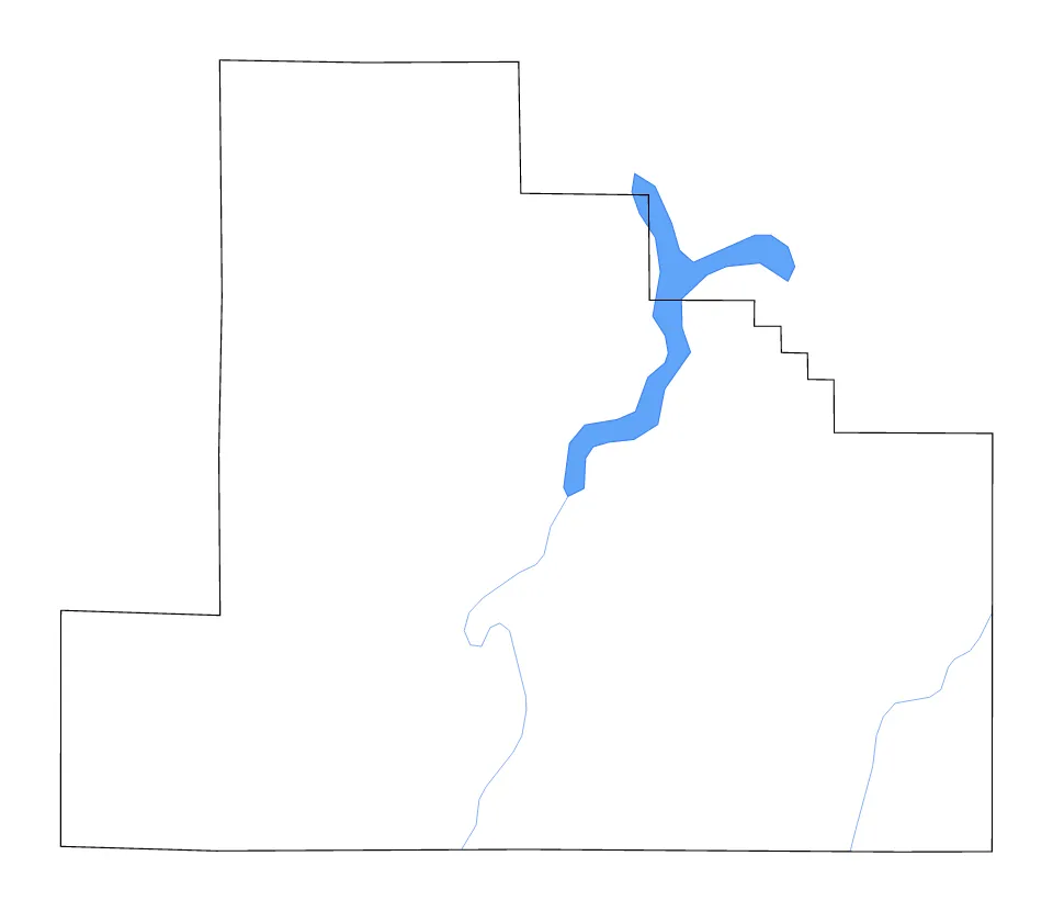 Shelby outline map preview
