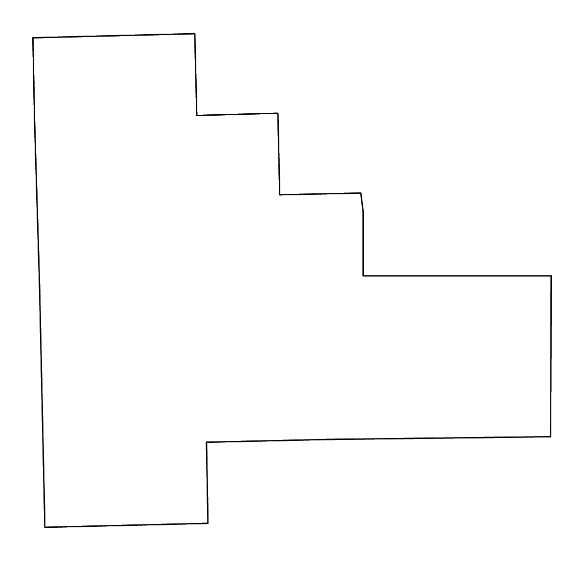 Mapa de contorno de Will, Illinois con ríos.