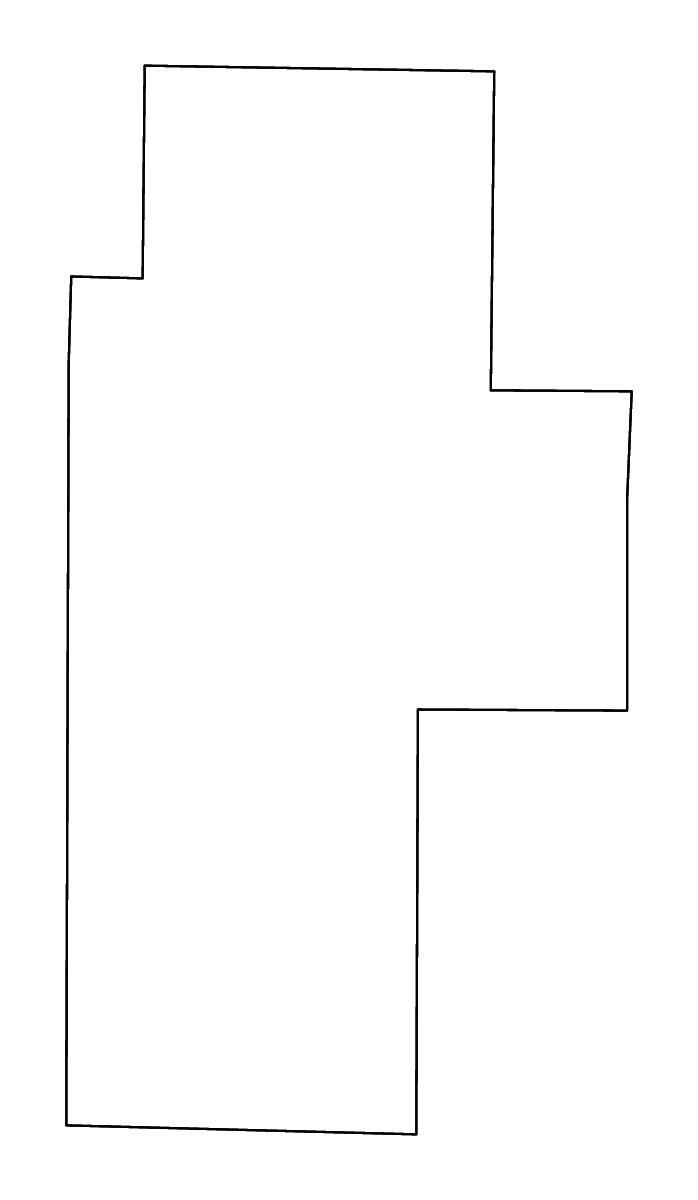 Mapa de contorno de Clay, Indiana con ríos.