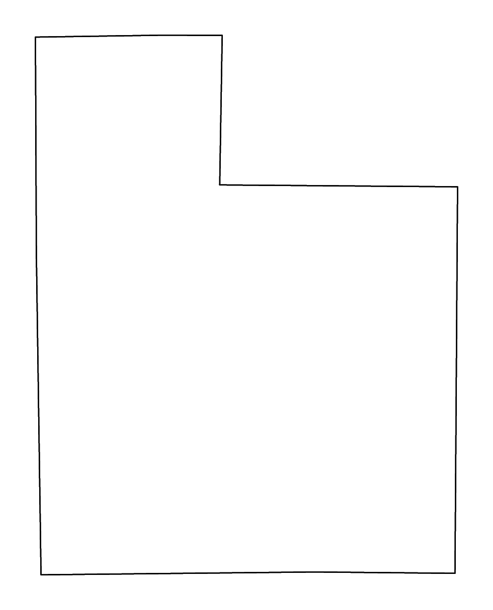 Mapa de contorno de Fayette, Indiana con ríos.