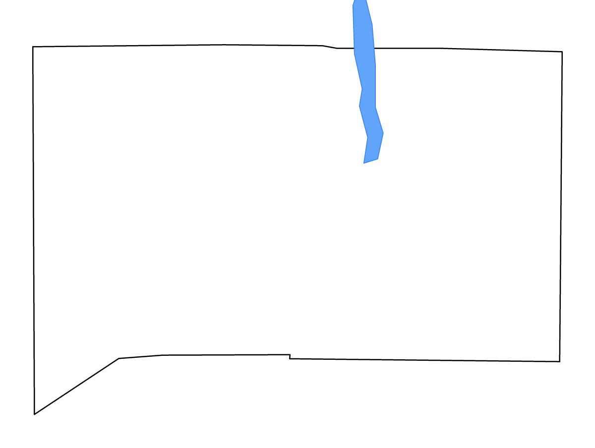 Mapa de contorno de Franklin, Indiana con lagos y ríos.