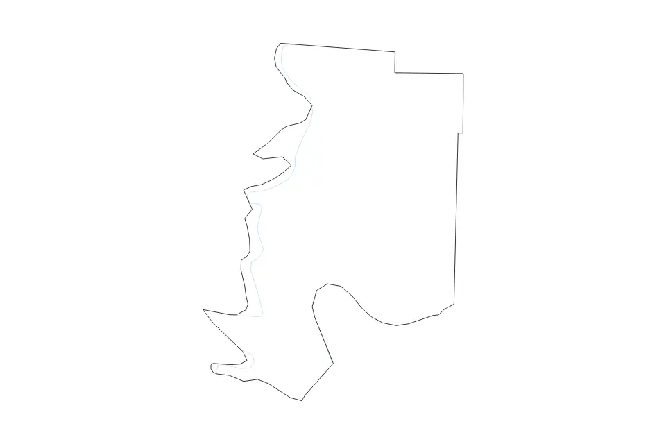 Mapa de Posey, Indiana de tipo contorno y ríos para América del Norte, con contorno y ríos con límites limpios.