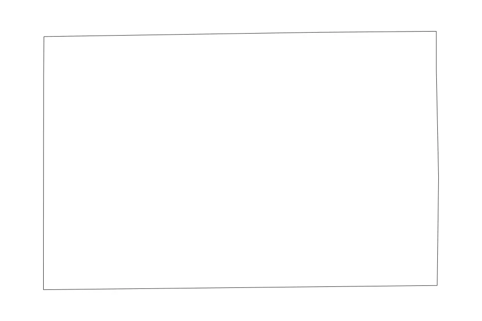 Outline map of Tipton County, Indiana with subdivision borders.