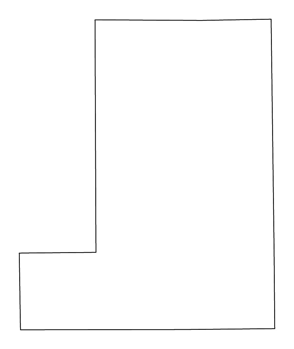 Mapa de contorno de Wells, Indiana con ríos.
