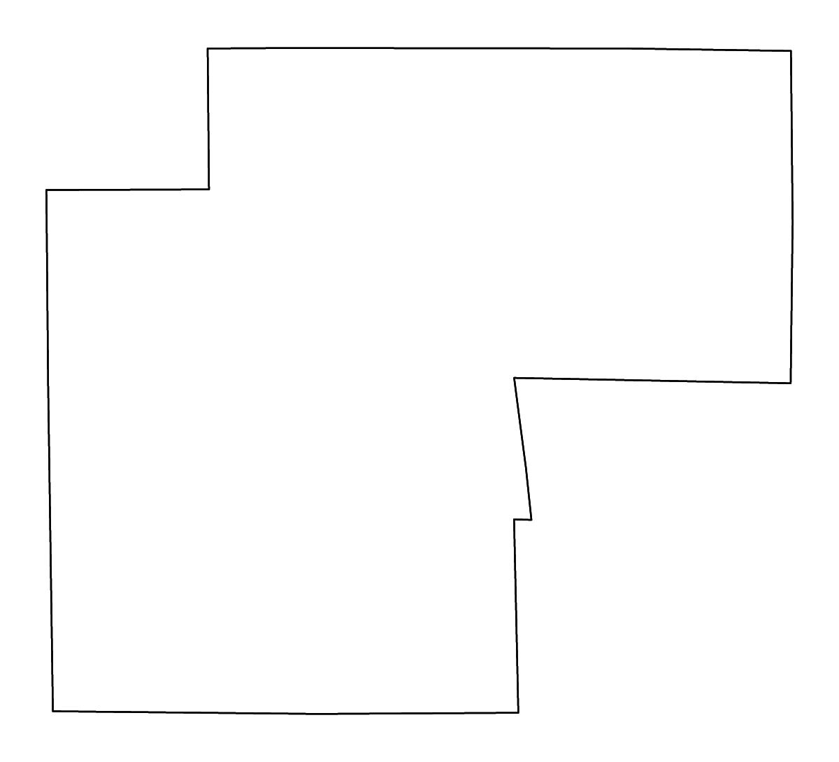Mapa de contorno de White, Indiana con ríos.