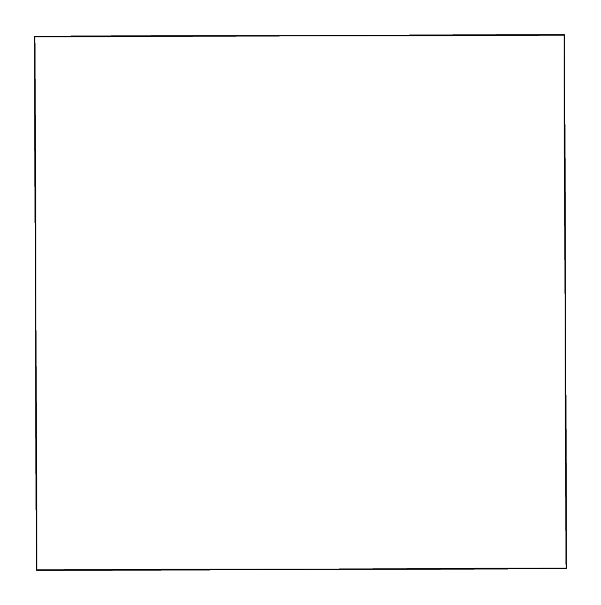 Mapa de contorno de Mahaska, Iowa con ríos.