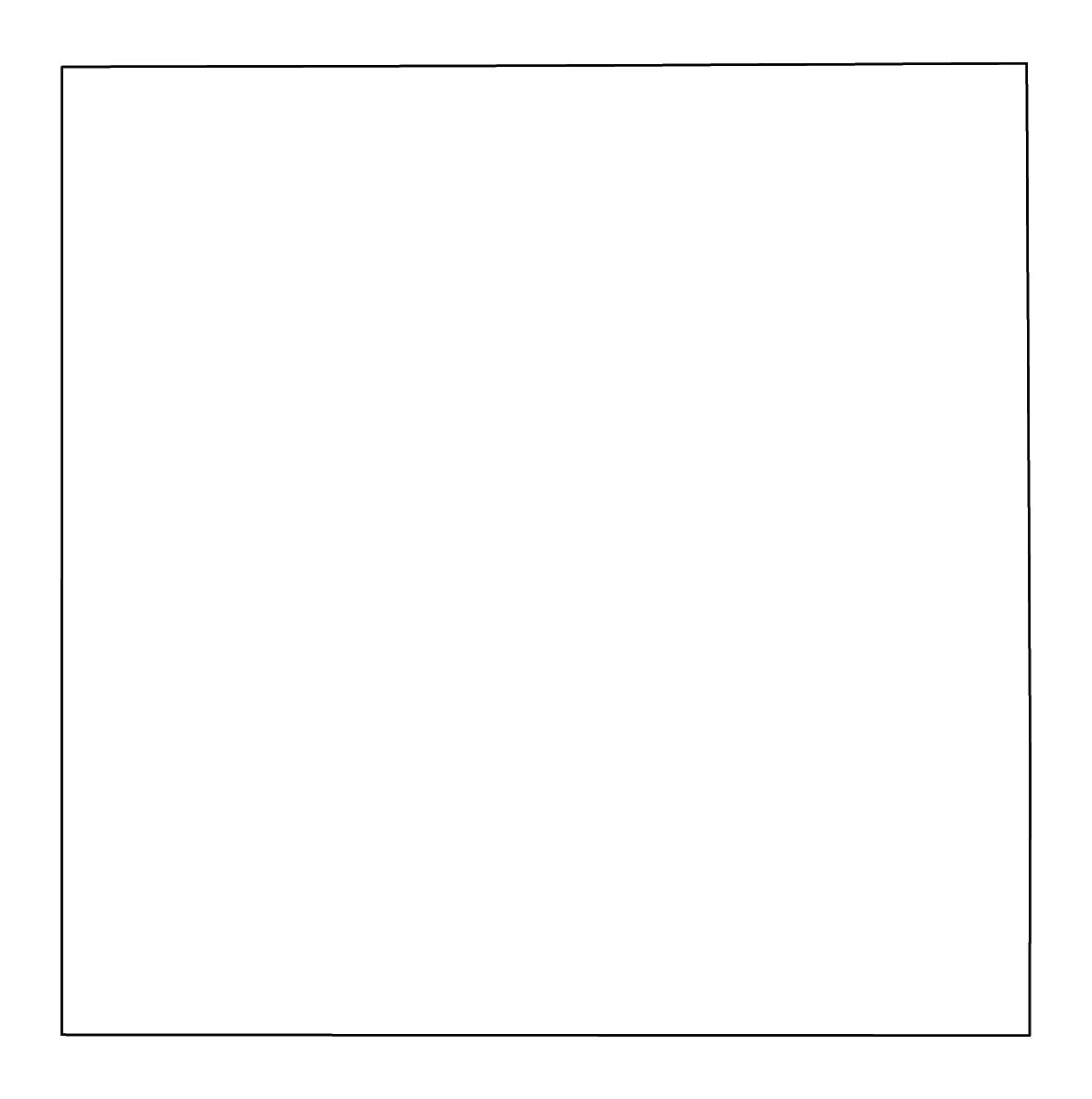 Carte de contour de Marshall, Iowa avec rivières.