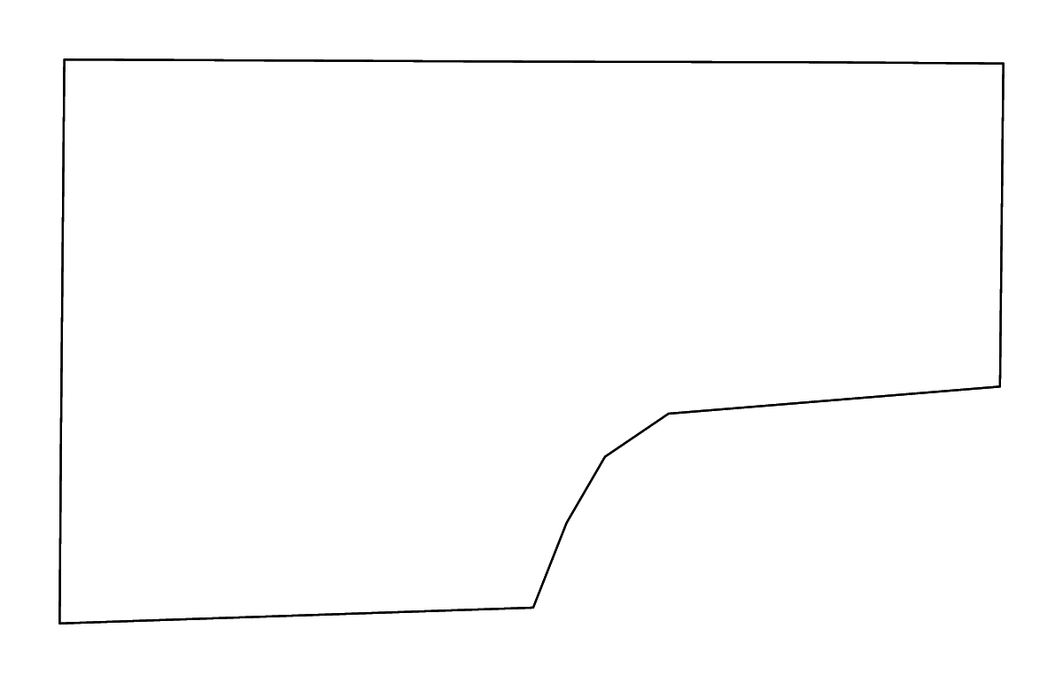 Mapa de contorno de Muscatine, Iowa con ríos.