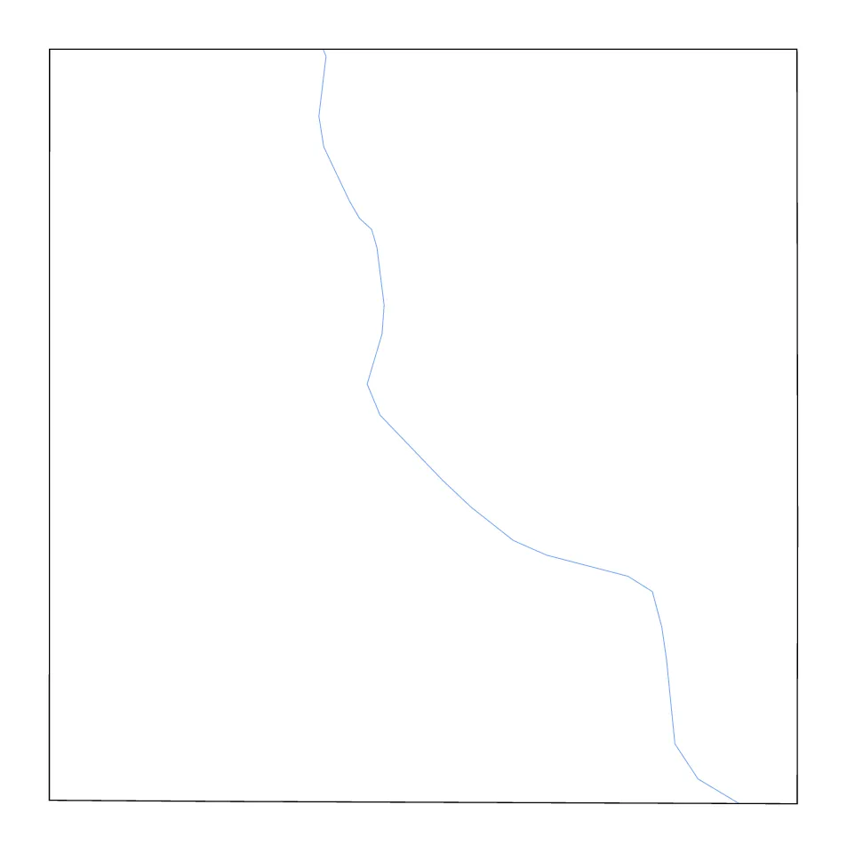 Palo Alto outline map preview