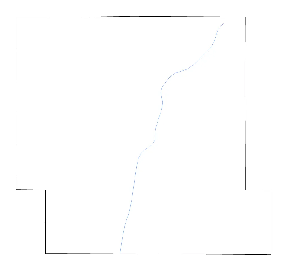 Shelby outline map preview