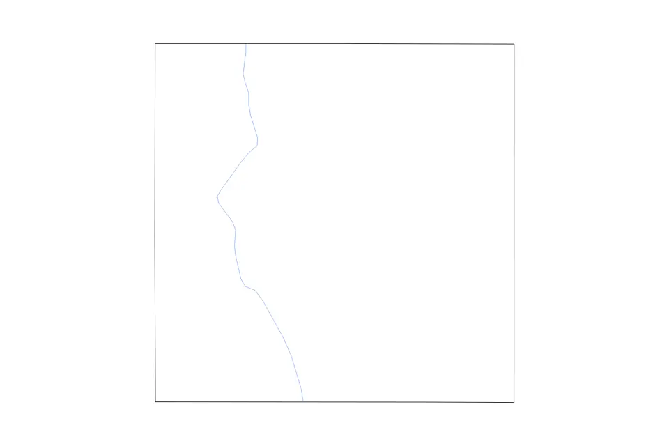 Outline map of Story County, Iowa with subdivision borders and rivers.