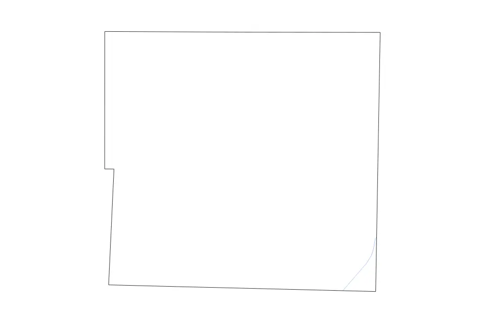 Mapa de Taylor, Iowa de tipo contorno y ríos para América del Norte, con contorno y ríos con límites limpios.