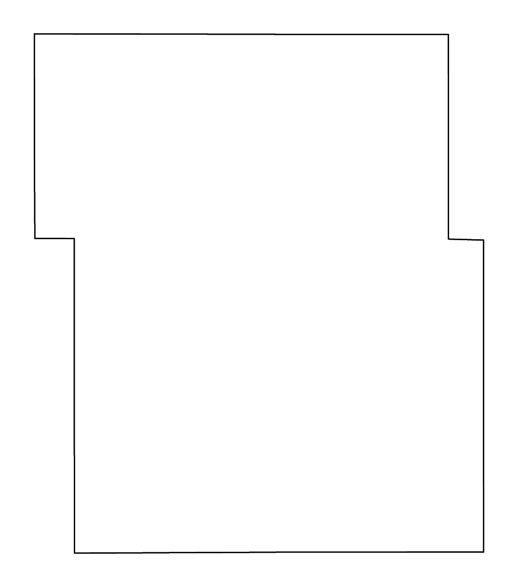 Carte de contour de Webster, Iowa avec rivières.