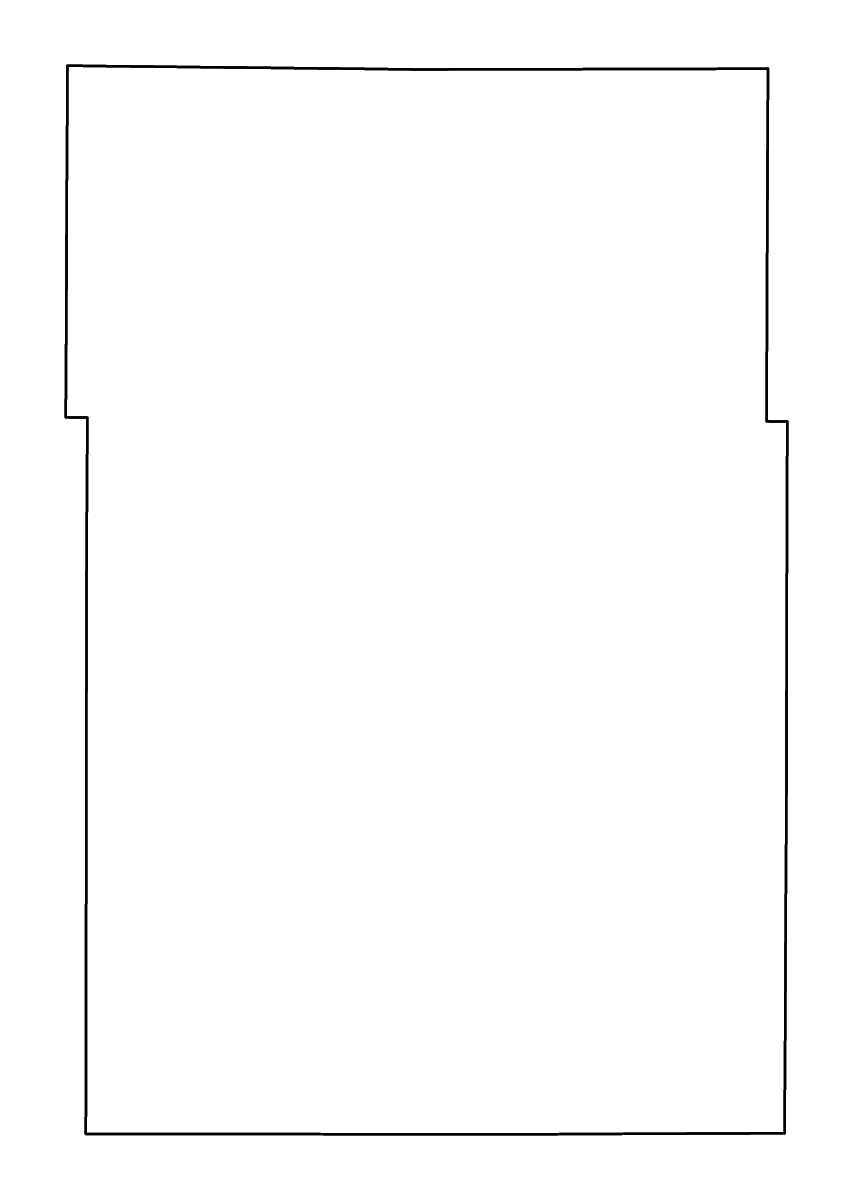 Mapa de contorno de Gray, Kansas con ríos.