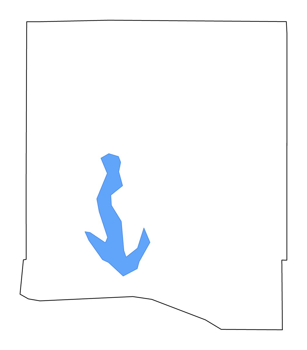 Mapa de contorno de Jefferson, Kansas con lagos y ríos.