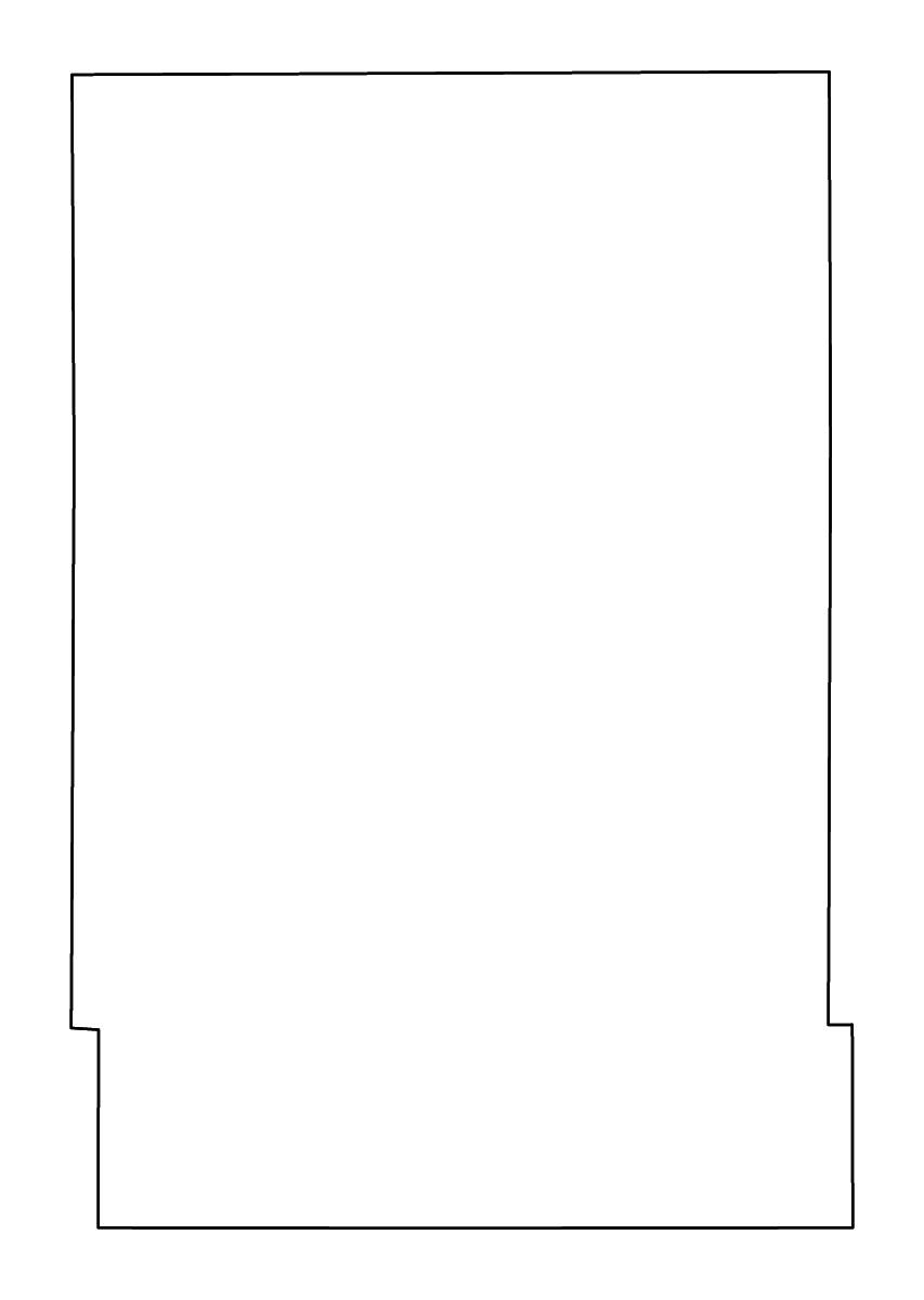 Mapa de contorno de Kearny, Kansas con ríos.