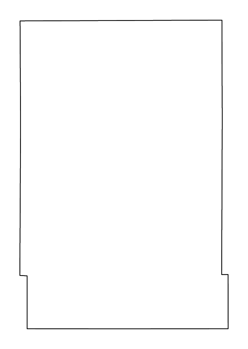 Mapa de contorno de Kearny, Kansas con ríos.