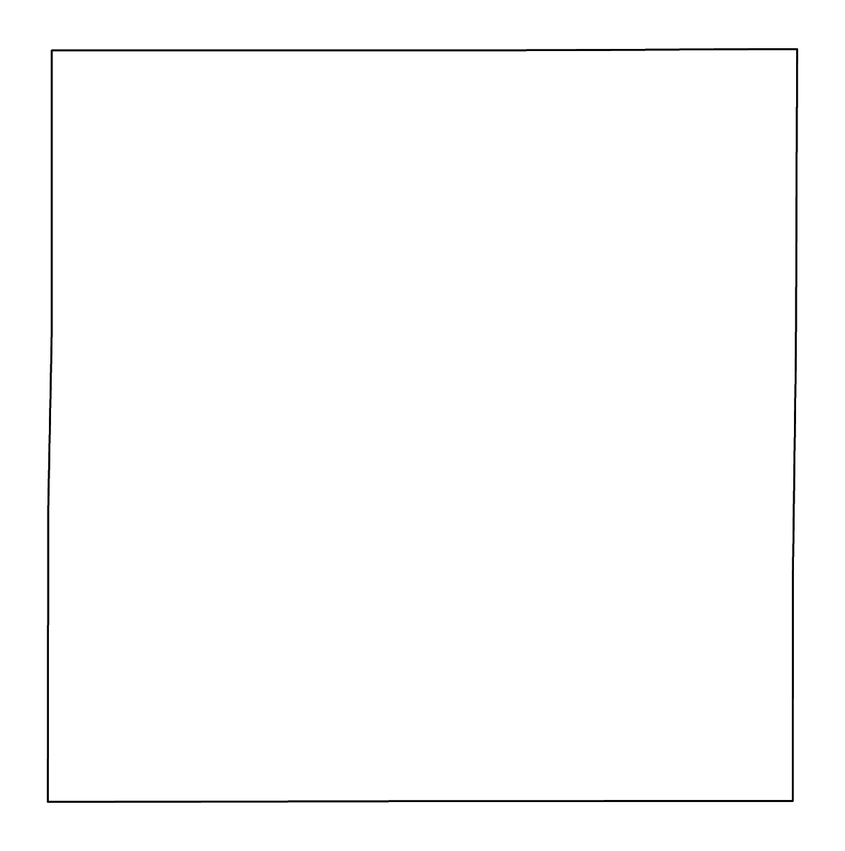 Mapa de contorno de Rooks, Kansas con ríos.