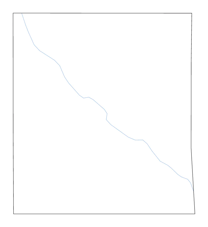 Seward outline map preview