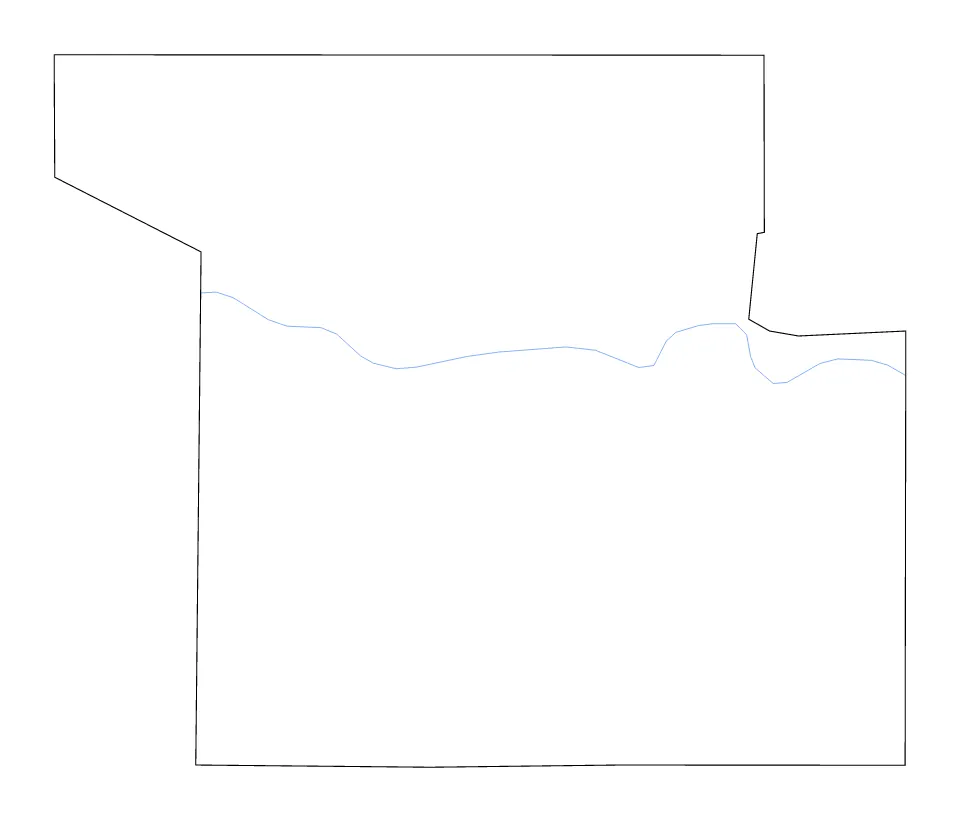 Shawnee outline map preview