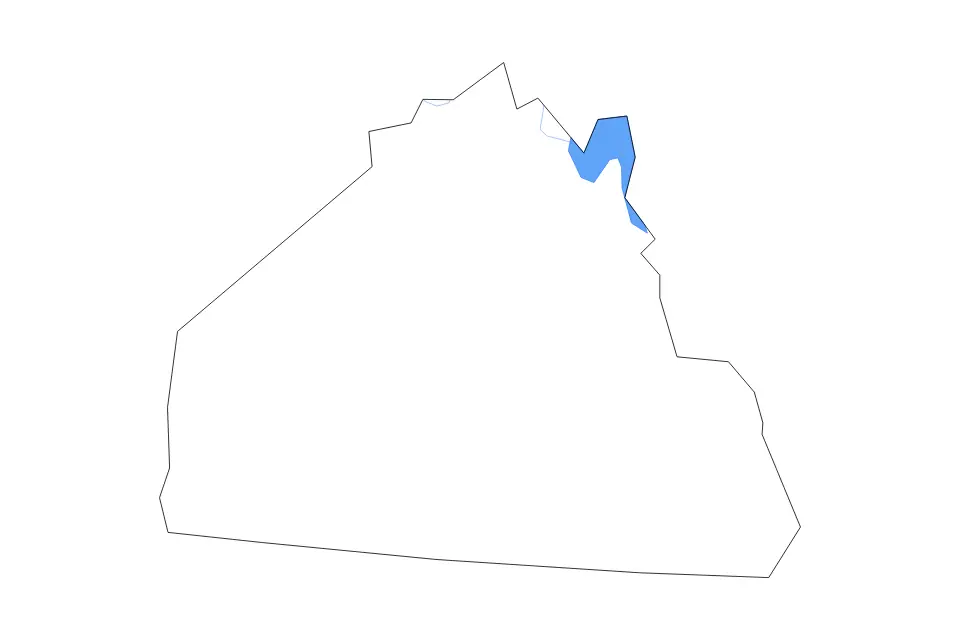 Mapa de Allen, Kentucky de tipo contorno, lagos y ríos para América del Norte, con contorno, lagos y ríos con elementos de agua como Barren River Lake.