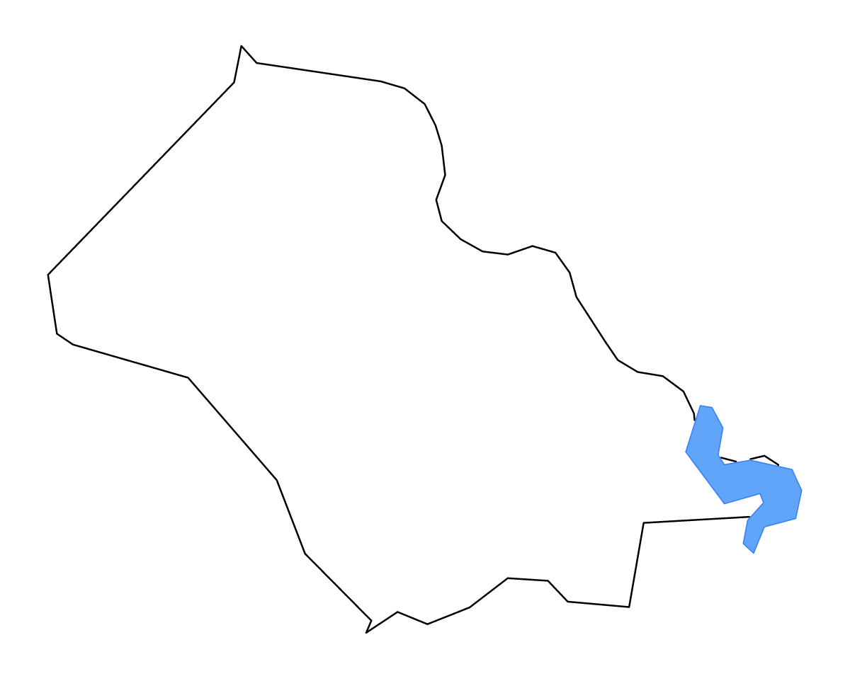 Mapa de contorno de Bath, Kentucky con lagos y ríos.