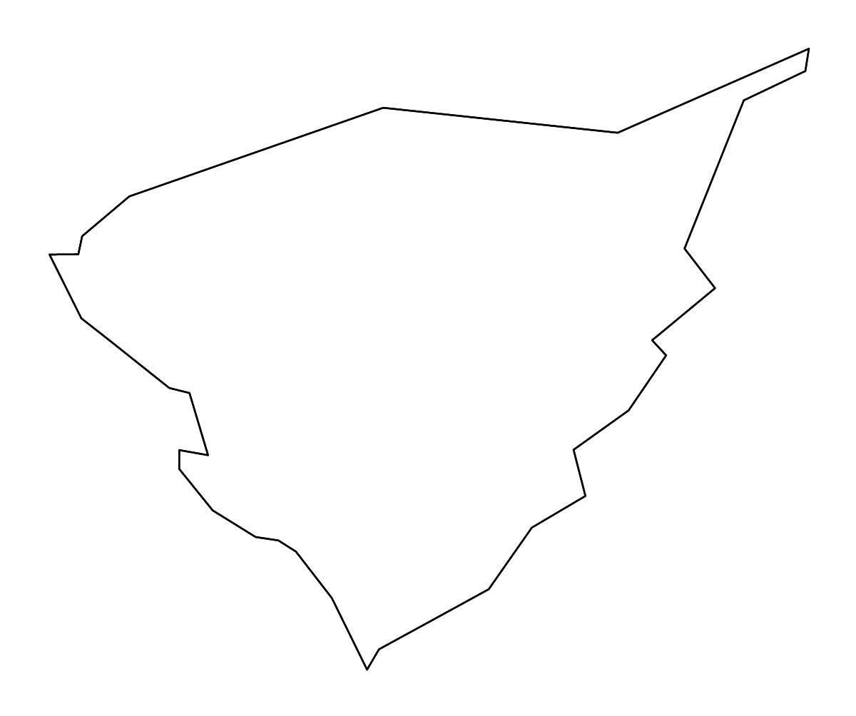 Carte de contour de Bullitt, Kentucky avec rivières.