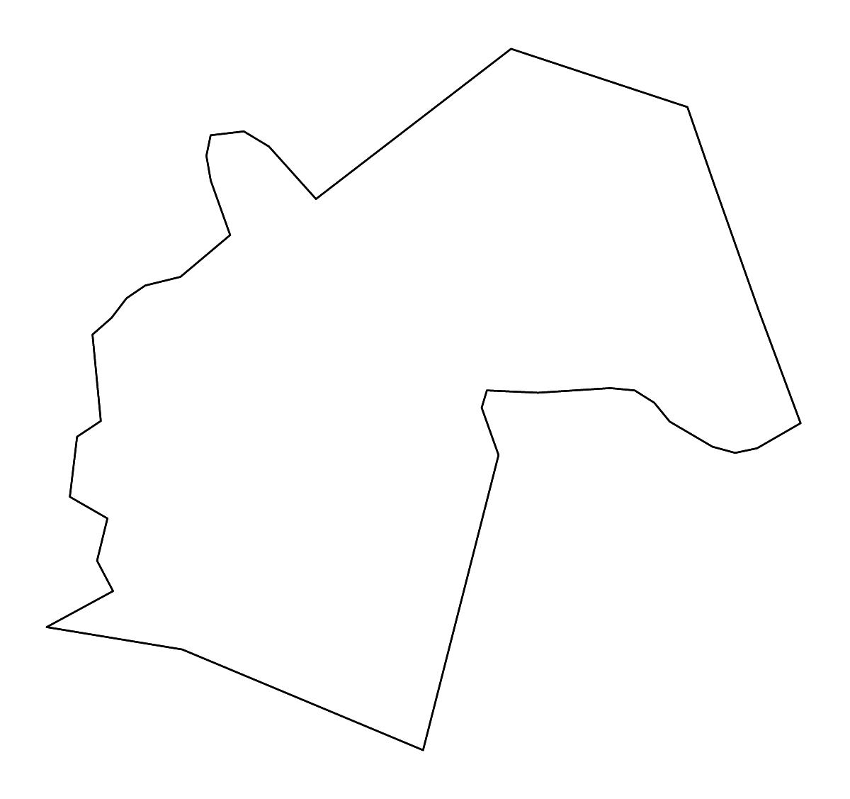 Carte de contour de Butler, Kentucky avec rivières.