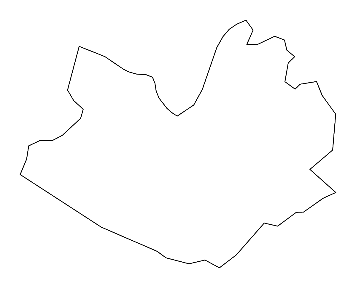 Mapa de contorno de Daviess, Kentucky con ríos.