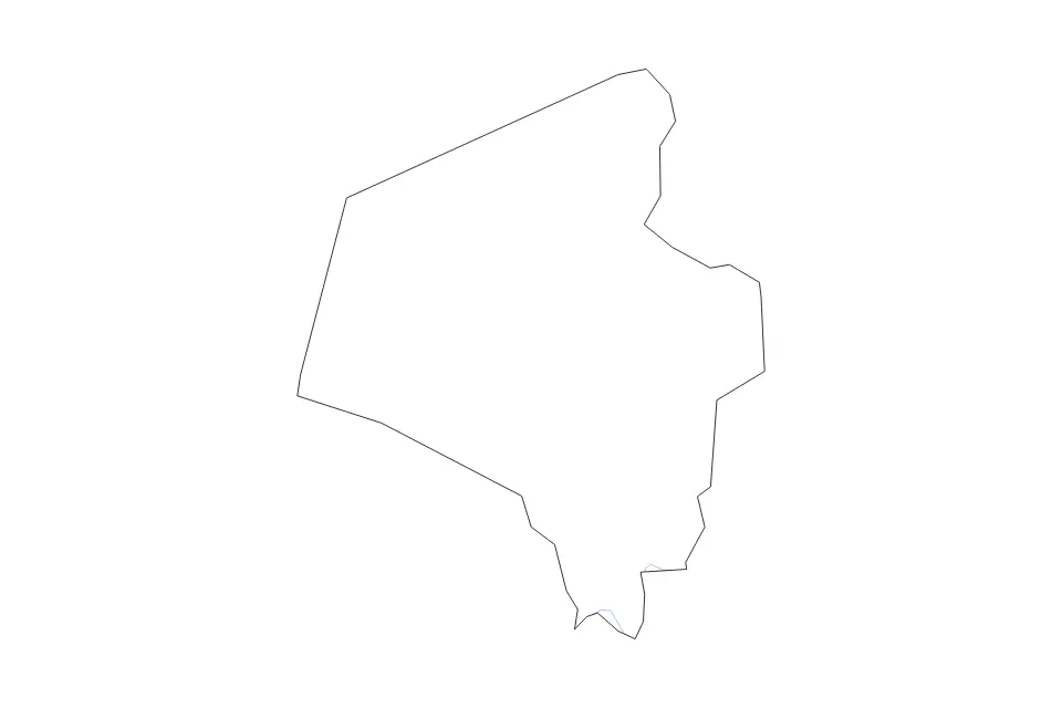 Carte de Fayette, Kentucky de type contour et rivières pour Amérique du Nord, montrant contour et rivières avec des limites nettes.