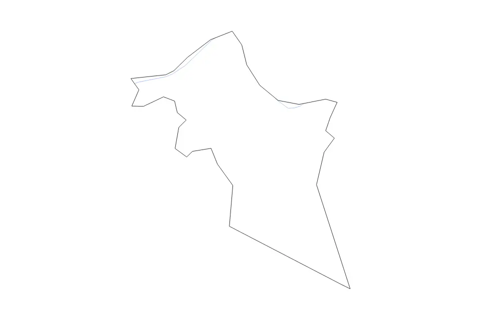 Carte de Hancock, Kentucky de type contour et rivières pour Amérique du Nord, montrant contour et rivières avec des limites nettes.