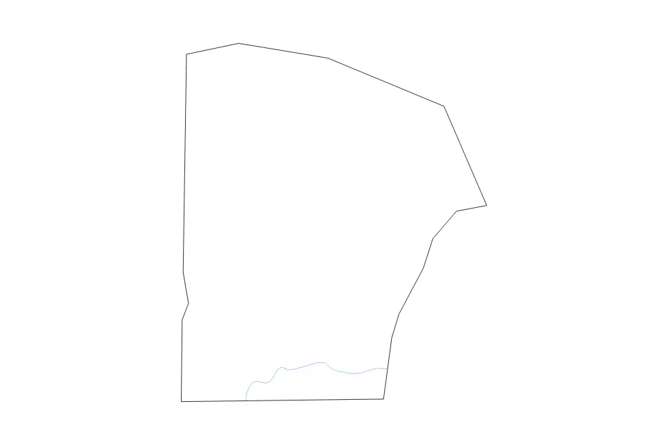 Carte de Logan, Kentucky de type contour et rivières pour Amérique du Nord, montrant contour et rivières avec des limites nettes.