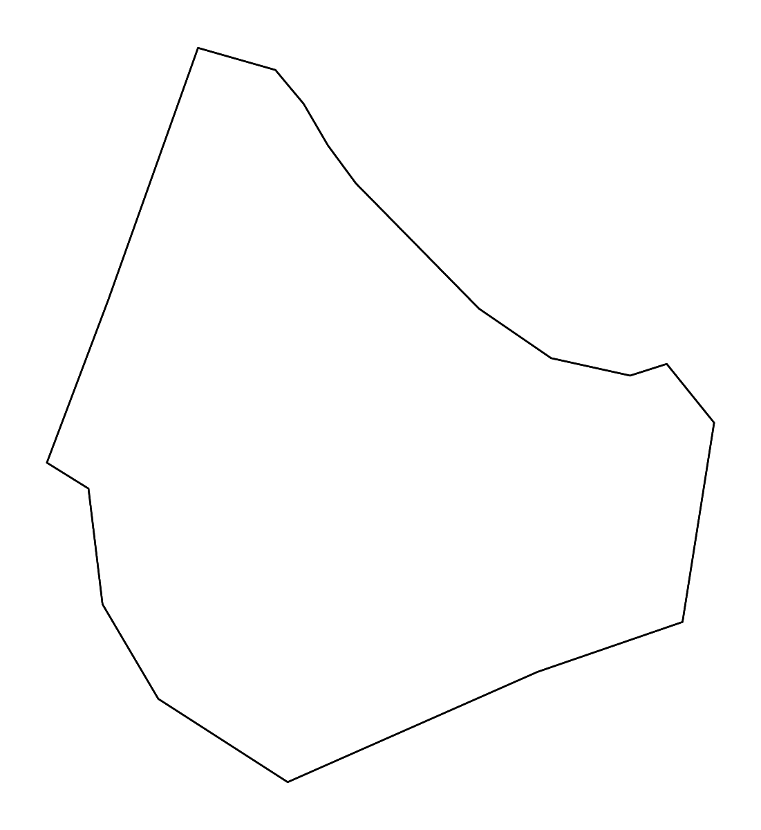 Mapa de contorno de Mason, Kentucky con ríos.