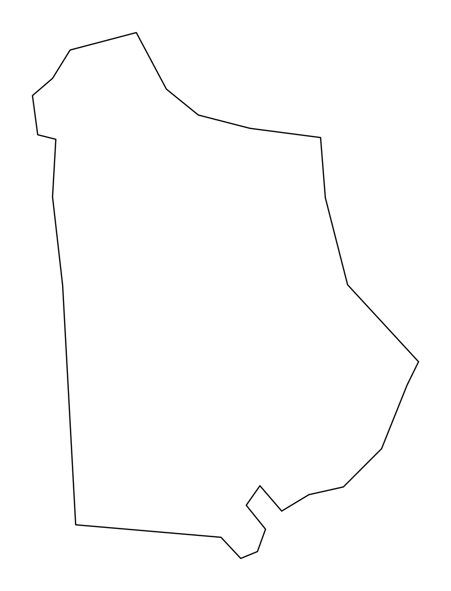 Mapa de contorno de Metcalfe, Kentucky.