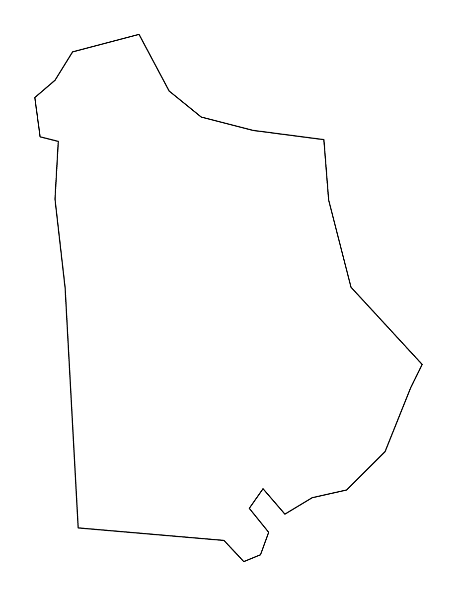 Carte de contour de Metcalfe, Kentucky.