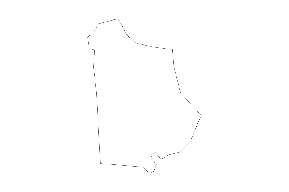 Mapa de Metcalfe, Kentucky de tipo contorno para América del Norte, con contorno con límites limpios.